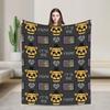 Exquisite FNAFS At Freddy's Blanket Quality Super Warm  Bedding Throws Winter Camping Couch Chair Comfortable Bedspread