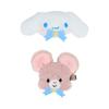 Sanrio Yoshitoku Retro Plush Toy Collection Hair Clip Cinnamoroll 530654 Set,