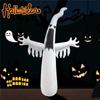 Large Halloween Inflatable Ghost Decoration Featuring LED Lights Perfect For Indoor Outdoor Yard Garden Lawn Horror Party Decor