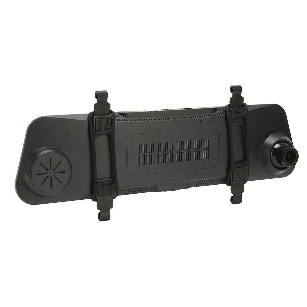 10.3in Rrview Mirror Back Camera Dual Lenses Parking Monitoring G Sensor Recording Voice Control