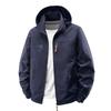 Autumn and Winter Men's Outdoor Jacket Waterproof and Windproof Jacket Hooded Casual Jacket Sports Mountaineering Jacket