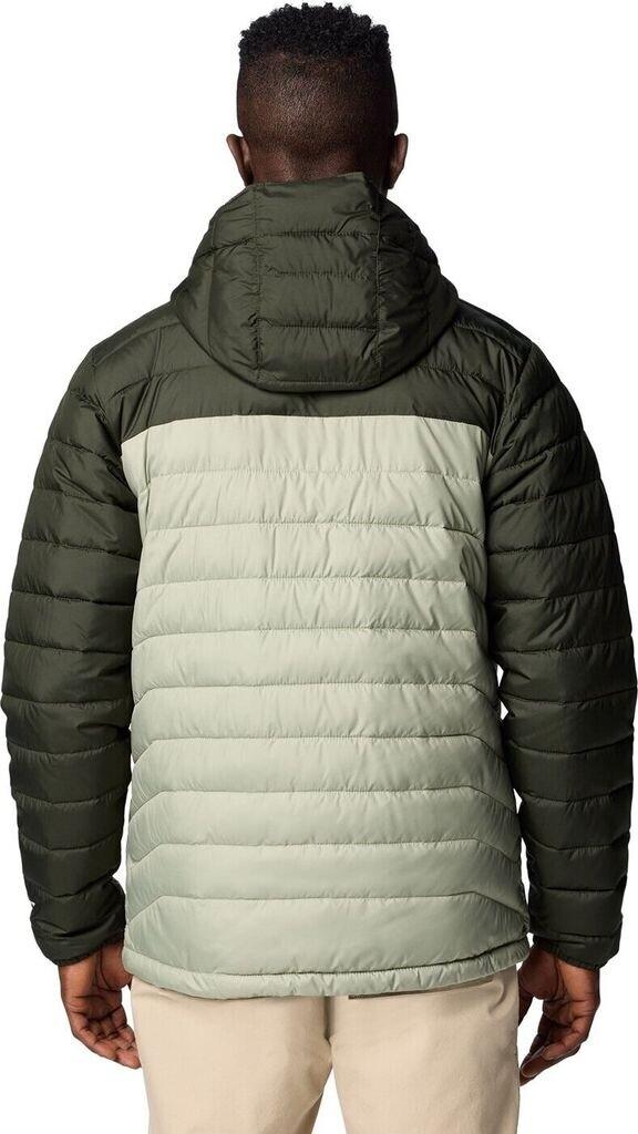 Jaqueta com Capuz Columbia Powder Lite II (2086944) safári/paisagem verde