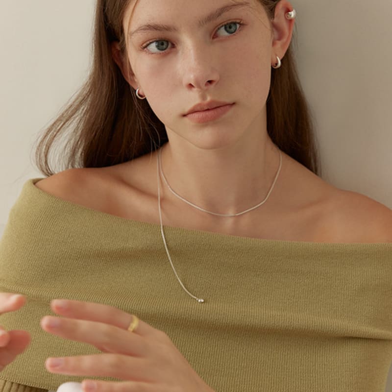 Lewe [3 possible styles] Three-way multi long necklace
