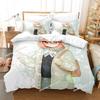 3D Beyond the Boundary Bedding Set Printed single Comforter Quilt Bed Cover Duvet Cover Pillow Case 3 Pieces Set Kids Adult Size