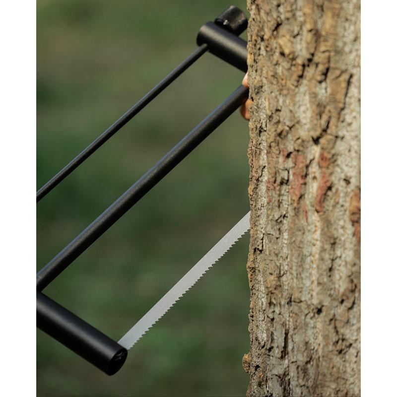 Outdoor Multifunctional Hand Saw, Portable Camping Barbecue Tool, Quick Folding Saw Blade, Field Wood Hand Saw