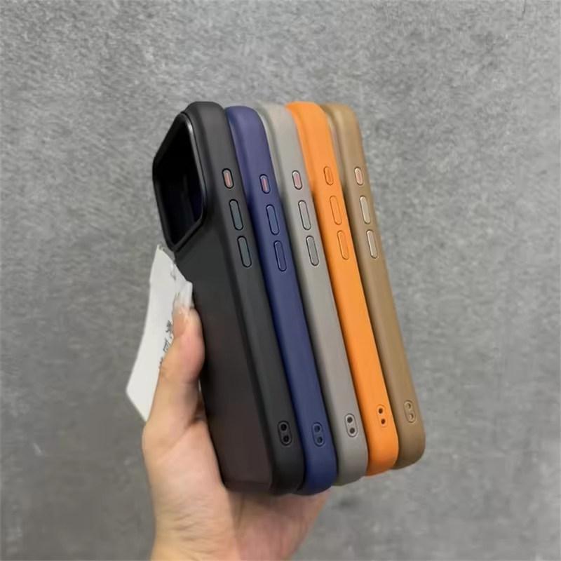 Mit Kamerasteuerungstasten-Hülle für iPhone 17 Pro Max 17Pro Schlanke Matte Durchscheinende PC TPU Stoßfeste Hülle für iPhone 17 Air