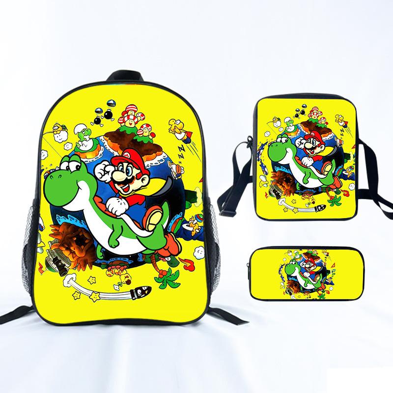 Cartoon Cute Schoolbag Primary School Student Lightweight Backpack Satchel Pencil Case