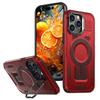 The new model is suitable for Apple 16PRO mobile phone case, lens holder, magnetic suction Magsafe anti-drop iPhone15 protective case.