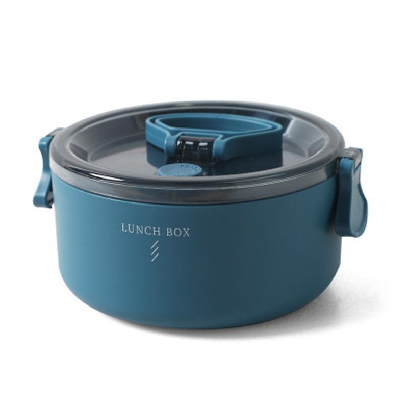 1/2-lagige Lunchbox Lebensmittelbehälter Snack Lunchbox Mahlzeit Lebensmittelbehälter Aufbewahrungsbox