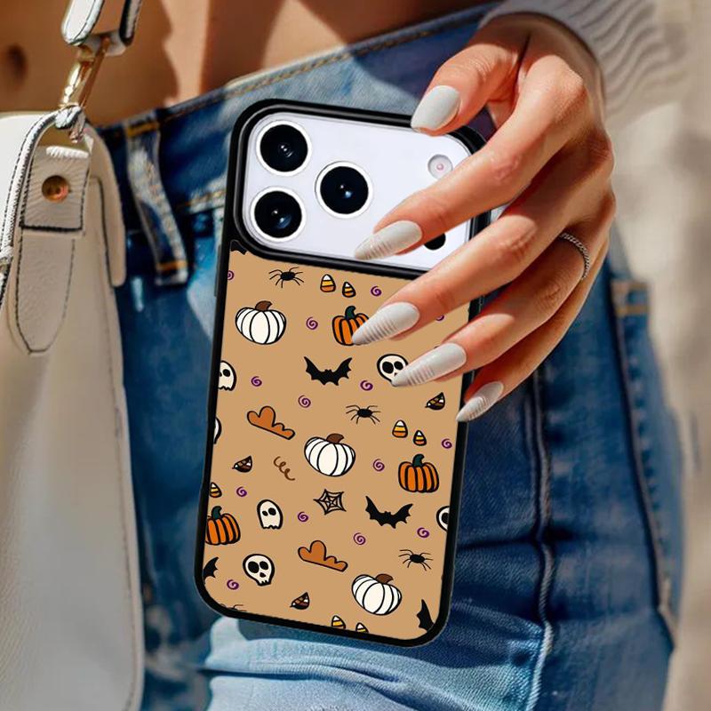 BOO Halloween Ghosts Phone Case For iPhone 17 Air 14 15 13 12 Max Cover For Apple 14 15 16 16e 11 Pro Max Plus Coque