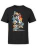 Fantucci Pup Shredder TShirt Cool Skateboarding Dog Tee Unisex