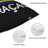 Curacao Football Square Pillow Case Curacaoan Flag Cushion Cover Fashion Zippered Decorative Pillowcover for Sofa 45*45cm