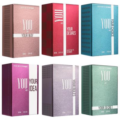 You Perfume for Women - Six Types Eau De Toilette for Your Choise: You and Your Desires, Choice, Idea, Rules, Secret, Way