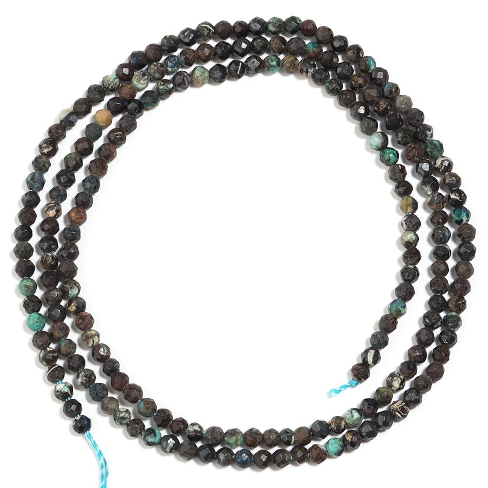 1 Strand Colorful Faceted Natural Stone Beads Loose Beads for Jewelry Making Spacer Beads DIY Bracelet Necklace Accessories