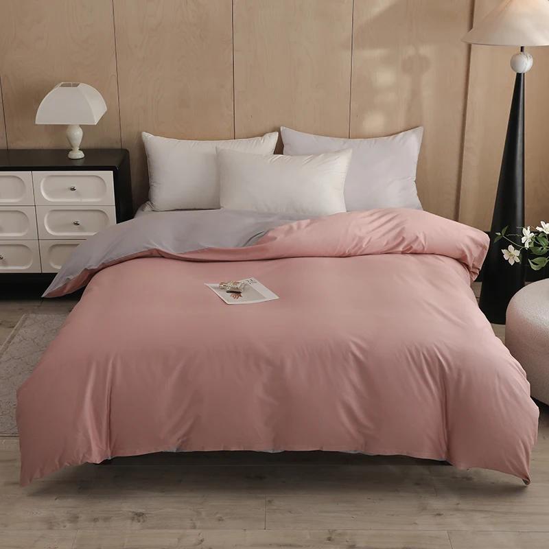 

Twill pure cotton quilt cover cotton solid color quilt cover single student dormitory skin-friendly single quilt cover 160x210cm 1pcs
