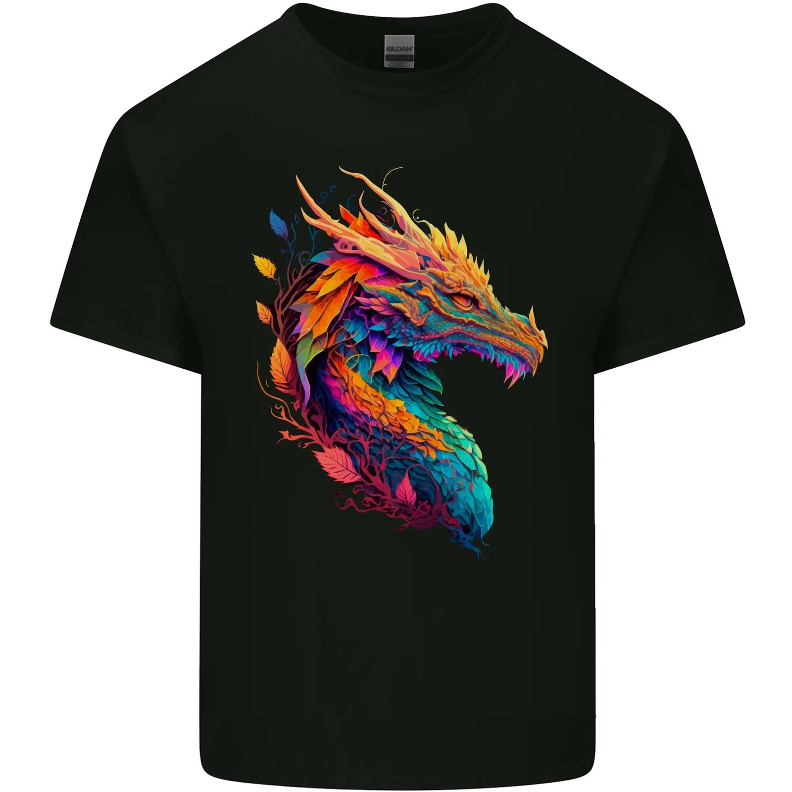 A Fantasy Dragon Kids T-Shirt Childrens XL