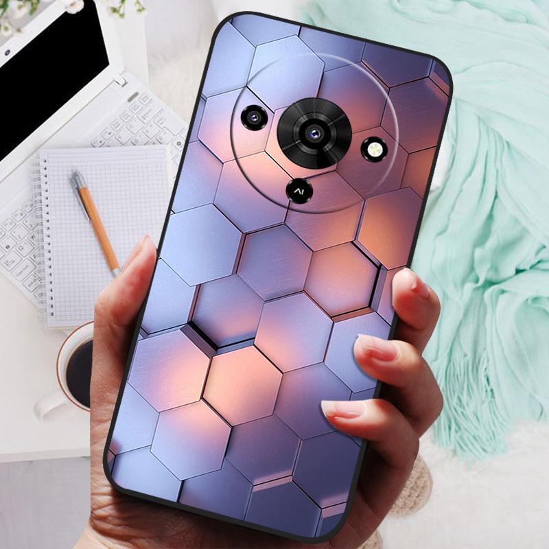 For ZTE Blade A76 5G Z2469N Case TPU Soft Rose Panda Cute Silicone Case Covers For ZTE Blade A76 A 76 BladeA76 5G Phone Cases