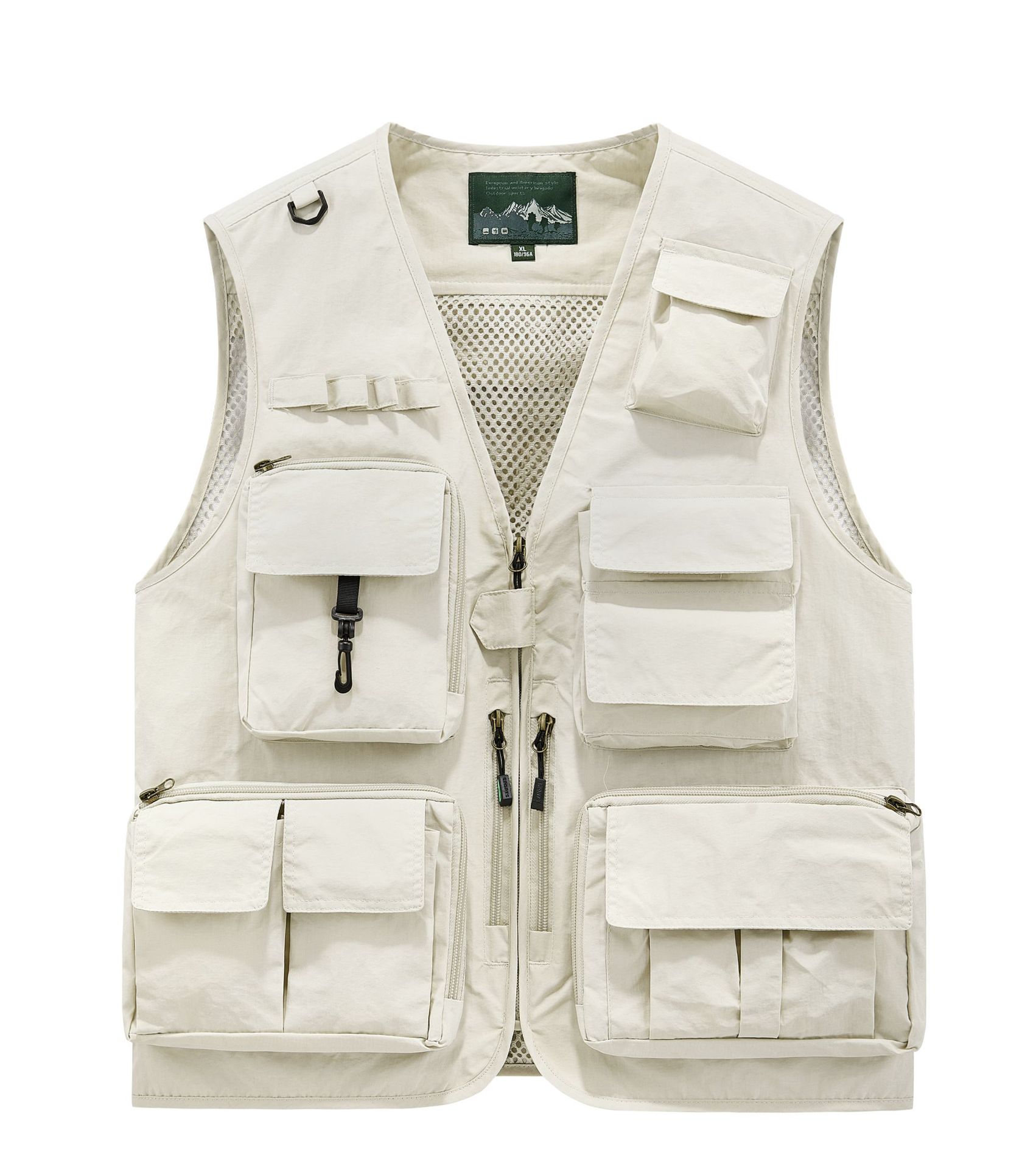 

Men Outdoor Waistcoats Climbing Vests Jackets Multi-pocket Fishing Photography Vests Men Mesh Breathable Vests Coats Size 6XL 4XL