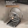 Multifunctional Pot Lid Rack Spoon Rest Stainless Steel Cutting Board Storage Rack Kitchen Spatula Holder Kitchen Accessories