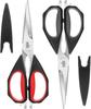 LIVINGO Kitchen Forged Stainless Steel Removable Cooking Scissors with Rubber Soft Grip Safety Carrying Used To Cut Wild Roast Washable Kitchen 2