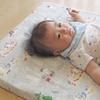 Moomin Double Gauze Fitted Sheet for Made In Mini Double Misty Gray Babies, Japan, Size, Gauze, (60x90cm)