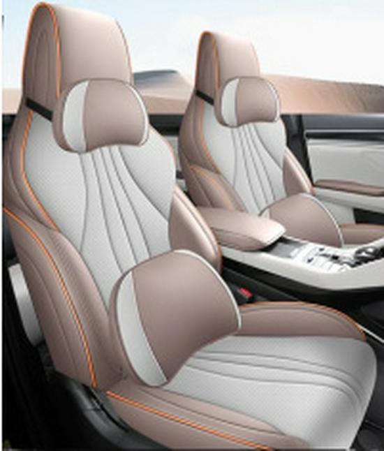 Song PRO Cartoon Leather Car Seat Cushion, Five-Seat Model, All-Season Use