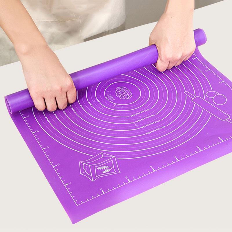 Bestselling Non-Slip Silicone Pastry Kneading & Rolling Mat for Baking