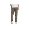 Adidas Logo Casual Pants Men Bottoms Brown JE6671