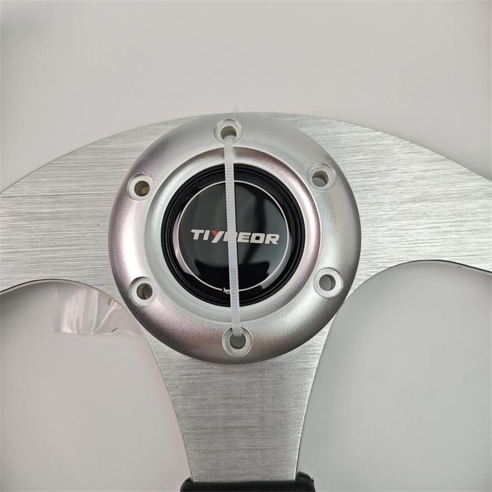 Universal 330mm PU Car Steering Wheel with Multiple Color Durable Comfort Grip Wheel for Vehicle