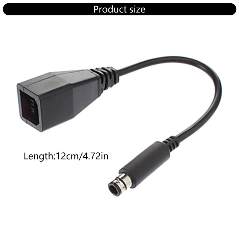 Replacement Adapter Power Supply Converter Transfer Cord for Game Console Power Conversion Cable 12cm