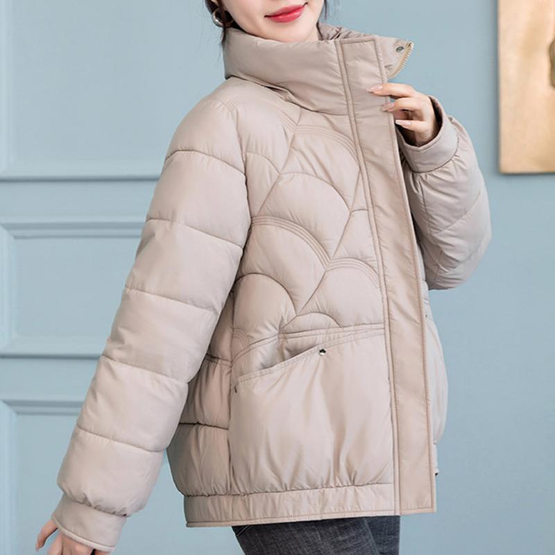 Winter Women's Cold Coat 2023 New Korean Style Short Parkas Female Outerwear Fashion Thick Warm Winter Jackets