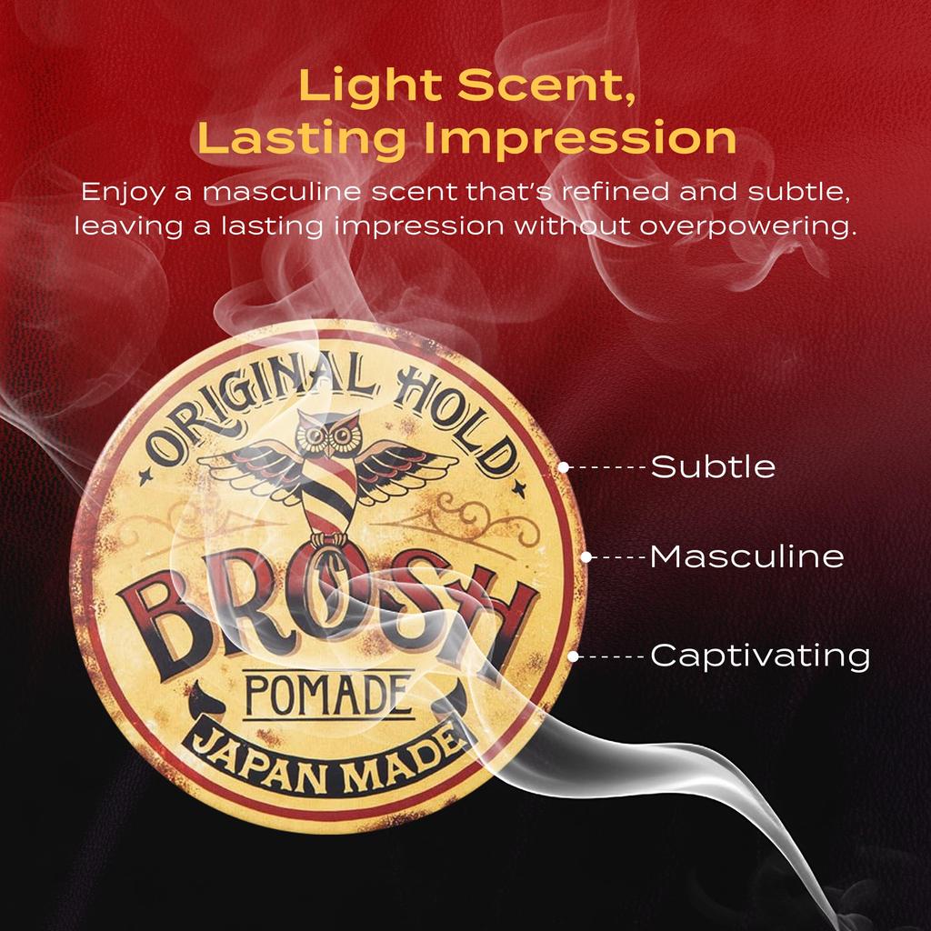 BROSH POMADE 115g Shiny Medium Hold