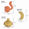 Cartoon Squeaky Latex Dog Toy Slow Rebound Chew Toy Cute Pet Teething Toy  Dog Amusing Oneself