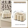Cream Style Wall-Mounted Automatic Lifting Tissue Box