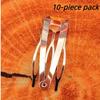 10 Pieces Metal Hair Clips Snap Barrettes Women'S Hair Styling Tools Side-Parted Hair Clips As Hair Decoration