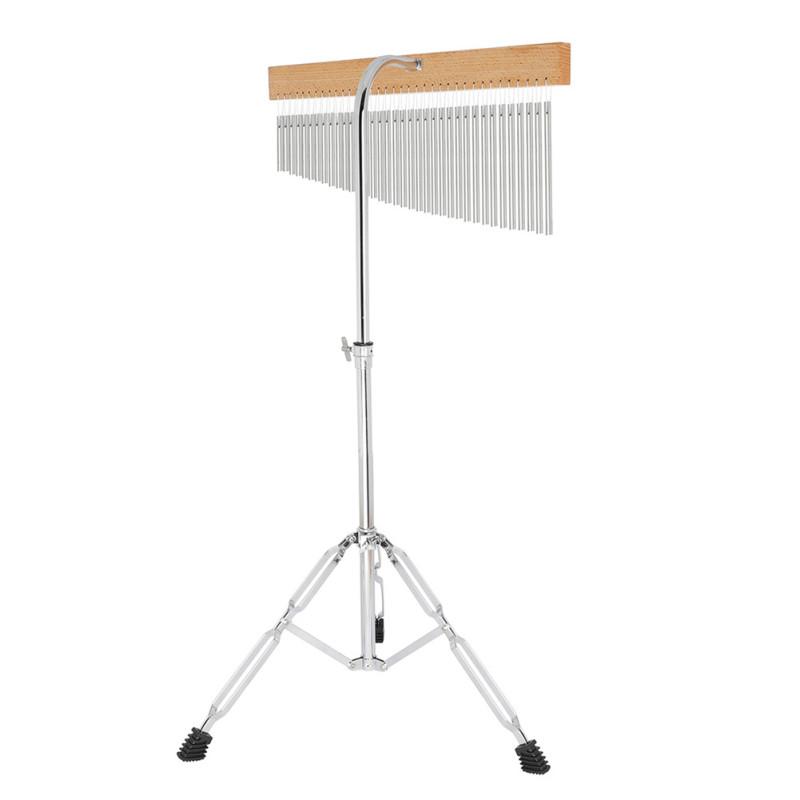 hot! FL-36 36-Tone Bar Chimes Music Bell Single Row Wind Chime Musical Percussion Instrument with Tripod