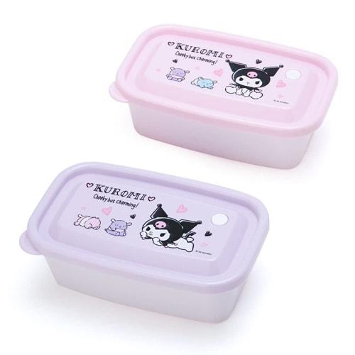 

Контейнер для еды Sanrio Kuromi (Контейнер для хранения) Набор из 2 шт. 455849