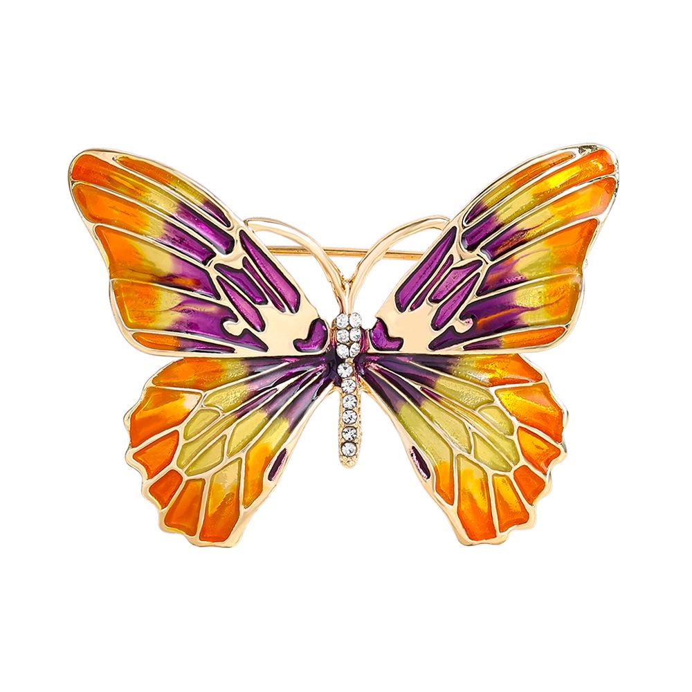 2024 Women's High-End Butterfly Brooch - Fashionable Insect Series Pin Corsage