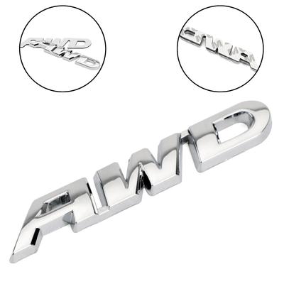AWD Wort Buchstabe Metall Auto LKW 3D Aufkleber Emblem Plakette Aufkleber Auto
