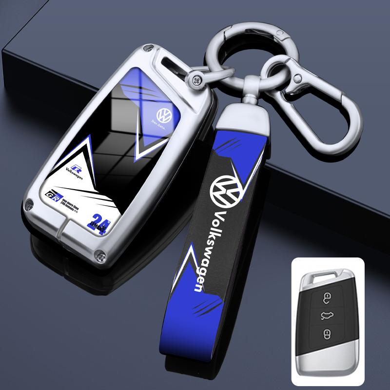Für VOLKSWAGEN VW 3 Tasten Auto Smart Key Hülle Abdeckung Schutzschale für VW Volkswagen Magotan GTE Passat B6 B7 B8 CC Arteon Aut