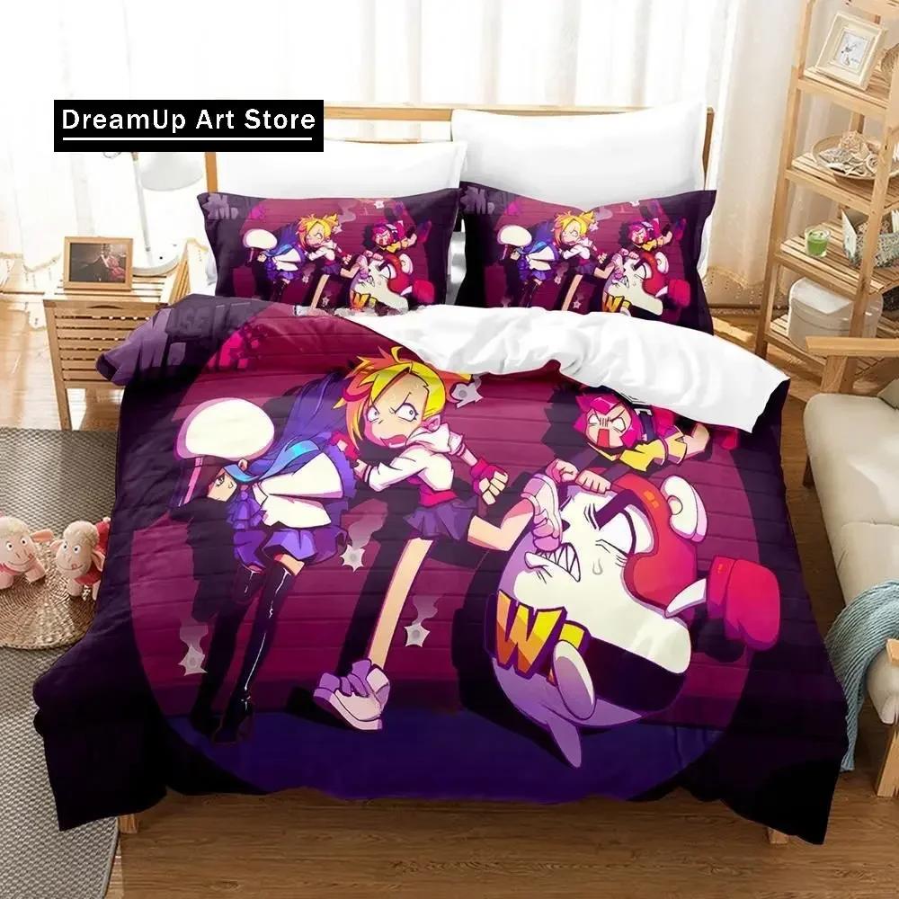 3D Print Music Game Muse Dash Bedding Set Boys Girls Single Twin Queen Full Size Duvet Cover Pillowcase Bed Adult Bedroom