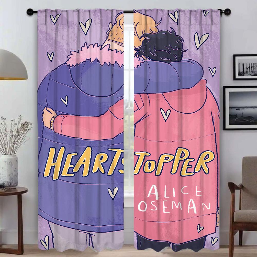 Tulle for Bedroom Heartstoppers Elegant Room Curtains 2 Pieces Partition Window Curtain Home Interior Curtains Shades Living