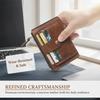 Luxury Small Men'S Credit Id Card Holder Wallet Male Slim Leather Wallet With Coin Pocket Brand Designer Purse For Men Women