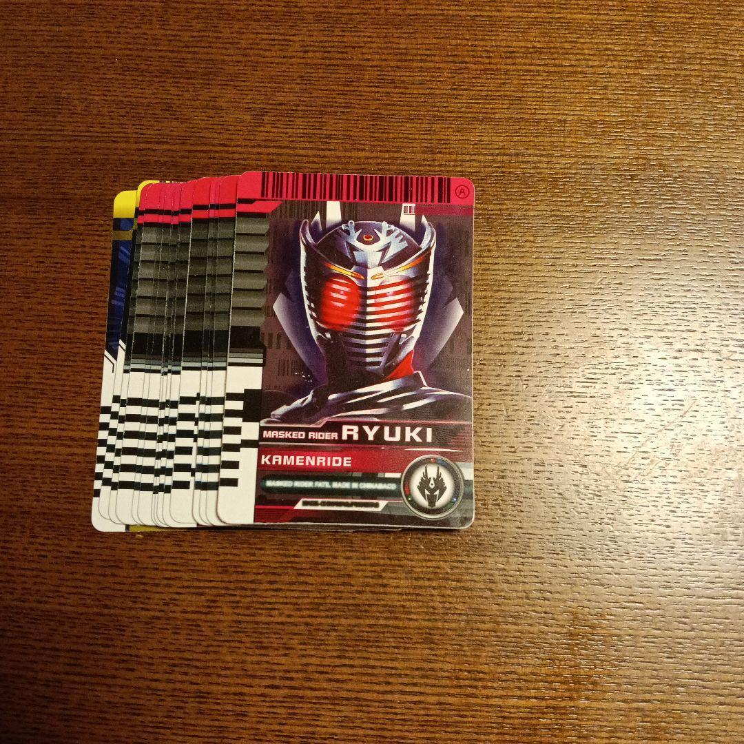 Used [Kamen Rider Decade] CSM Rider Card Ryuki 16 pieces