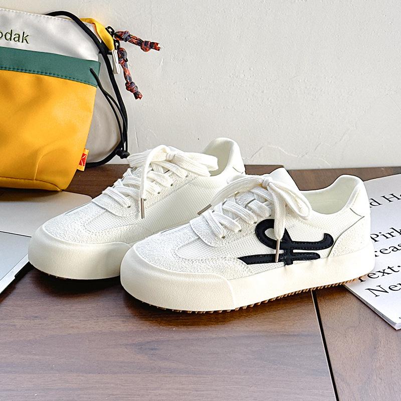 

6 hot spring new retro trendy brand high-end sense light breathable mesh soft sole casual sports shoes 40