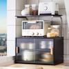 Desktop side cabinet Kitchen storage cabinet Countertop cupboard Shelf storage cabinet Tea side cabinet Household tea set