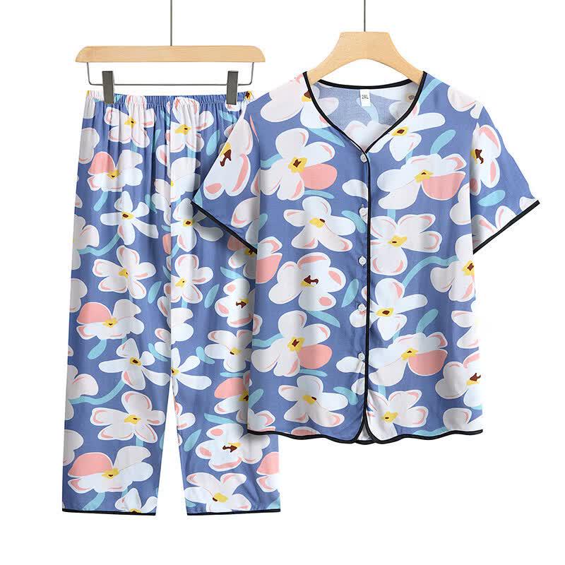 YUZHAOLIN Women's Floral Summer Loungewear Set