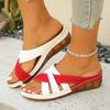 Women Platform Sandals Summer New Mix Color Sandals Luxury Designer Shoes for Women Casual Beach Sandals Sandalias De Mujer