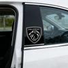 Car 3D Metal Badges Trunk Body Window Side Decoration Sticker Accessories For Peugeot 308 408 2008 206 208 307 3008 406 407 207