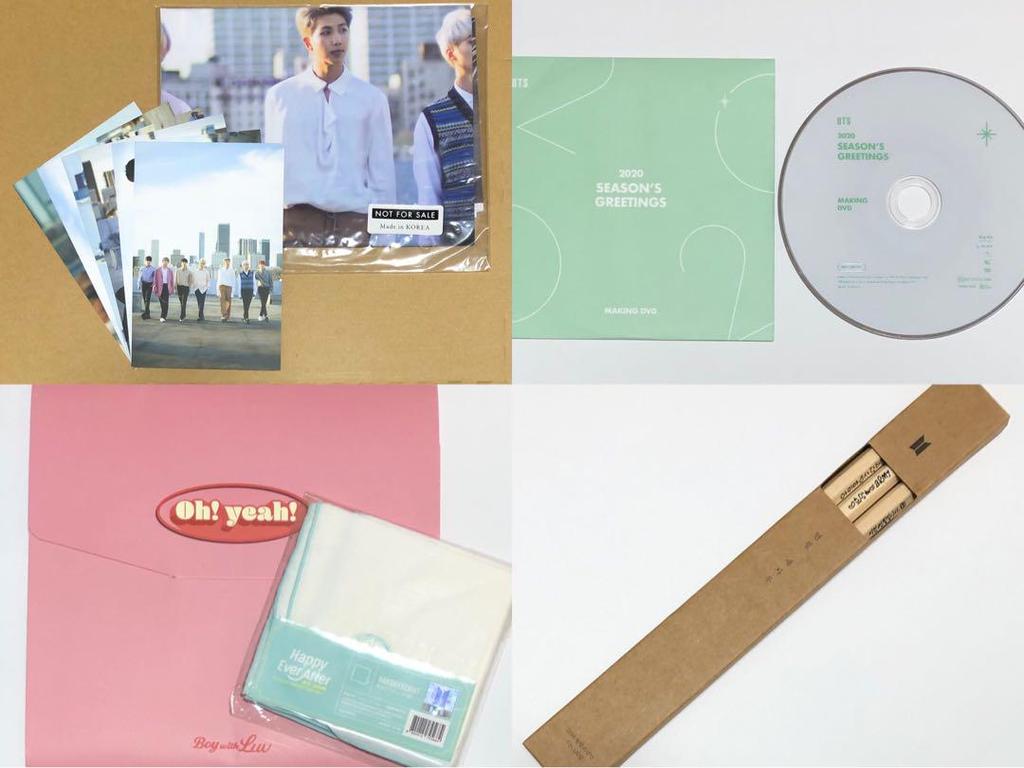[USED] BTS Reaching You Scrapbook Seagreen DVD